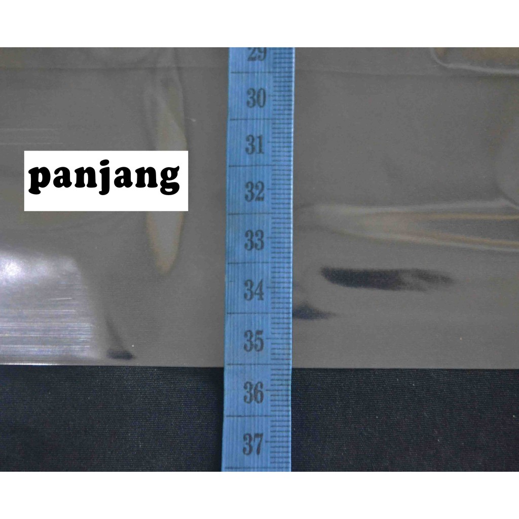 PLASTIK OPP PEMBUNGKUS BAJU BERBAGAI UKURAN MURAH ISI 100