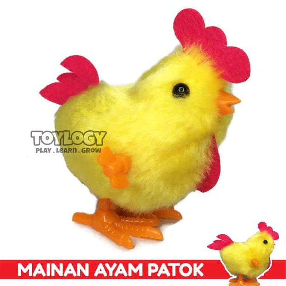 Mainan Lucu Anak Ayam Kuning / Mainan Ayam Sd / Ayam Patok