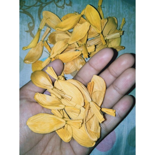 *GROSIR* Kelopak bunga klobot jagung warna kuning