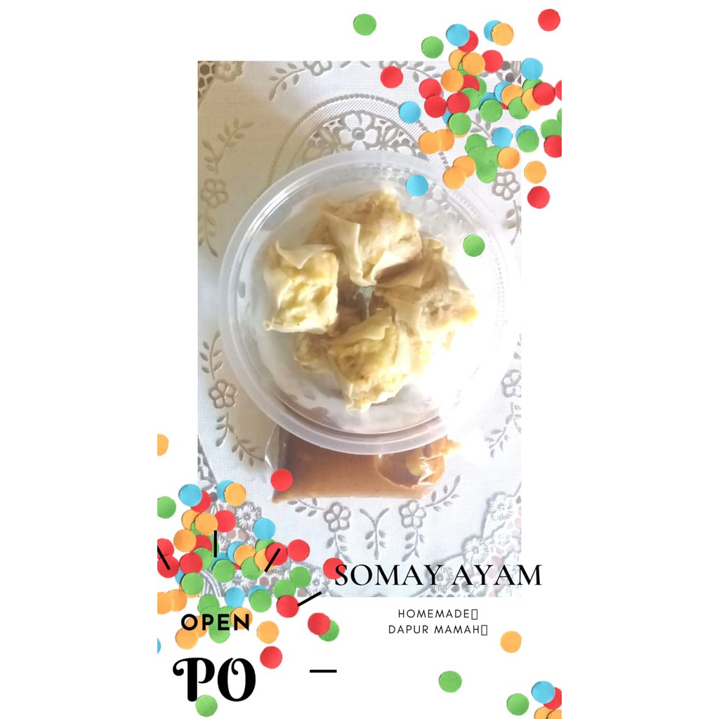 

SOMAY AYAM (isi 8pcs) ala Dapur Mamah