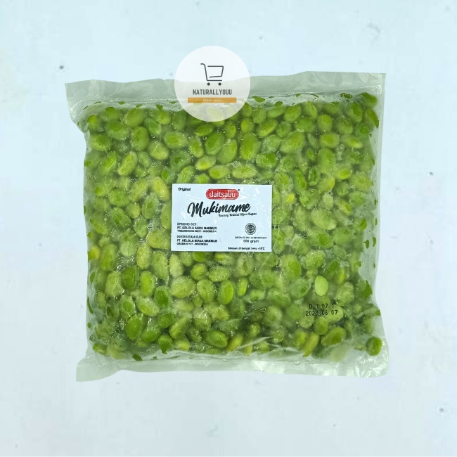 Daitsabu Edamame / Mukimame 1kg / 500gram