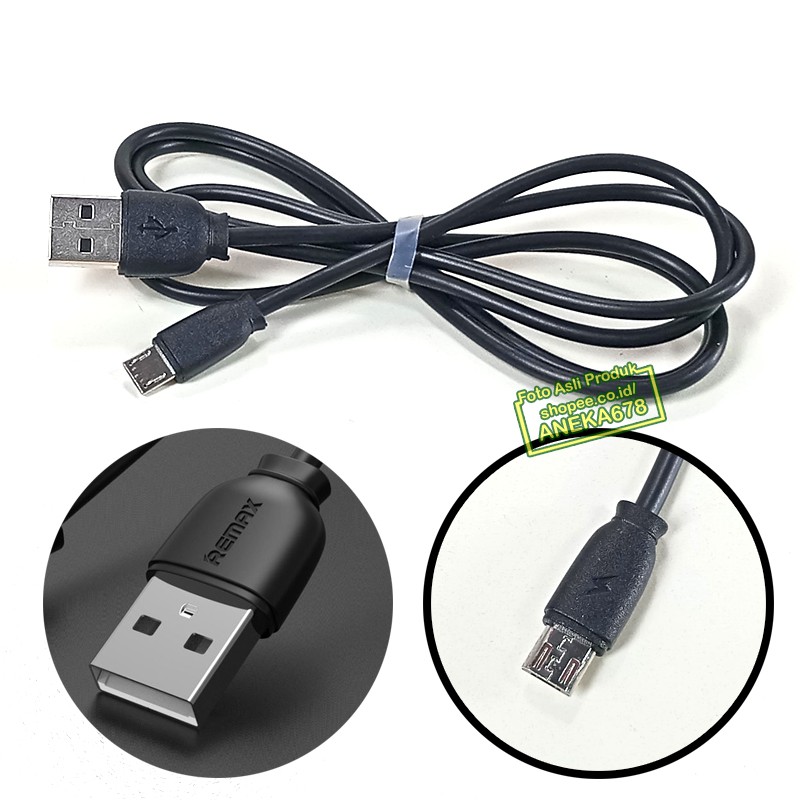 REMAX MICRO USB KABEL CHARGER DATA CABLE 100CM FAST CHARGING 2.1A