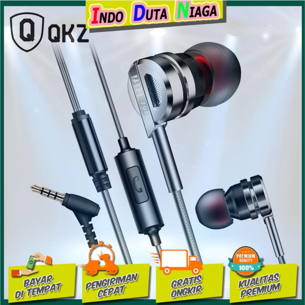 IDN TECH - QKZ Bass Metal Earphone with Mic - QKZ-DM9