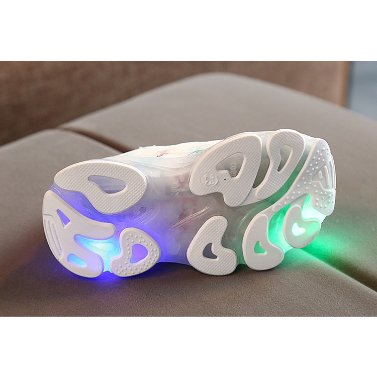 SALE LED4-Sepatu Sneaker Lampu LED Sneaker Anak Laki Perempuan Import