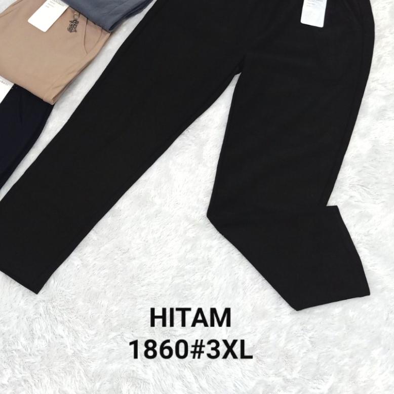 ❉ celana zara strech impor wanita // celana impor zara wanita 2xl-4xl ❀