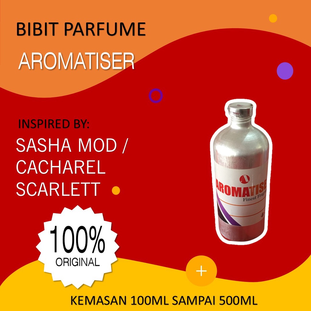 Bibit Parfum Aromatiser SASHA MOD Searah dengan CACAREL SCARLET