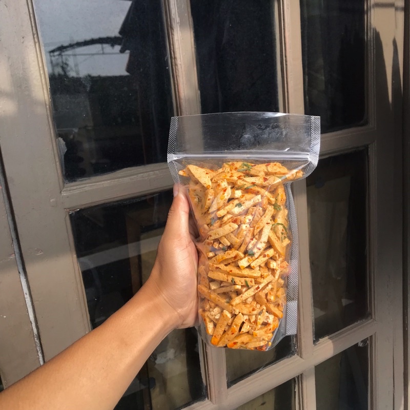 

Basreng pedas daun jeruk 250Gr