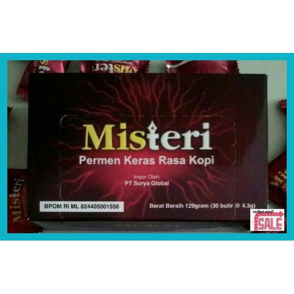 

nemelpus- misteri candy permen kopi ginseng original ecer 10 butir -ori.