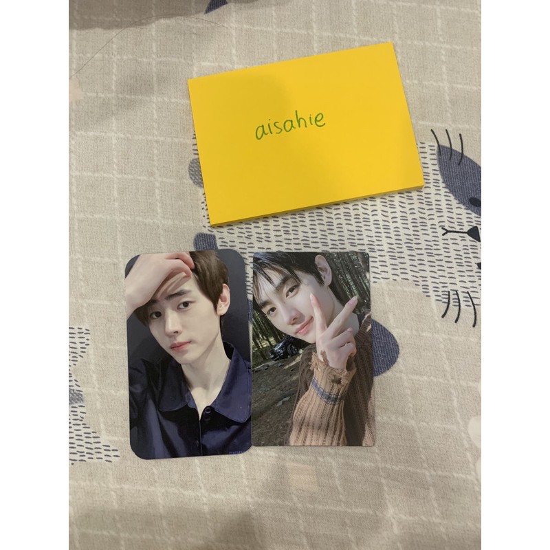 sunghoon enhypen pc photocard pob weverse neck pillow np