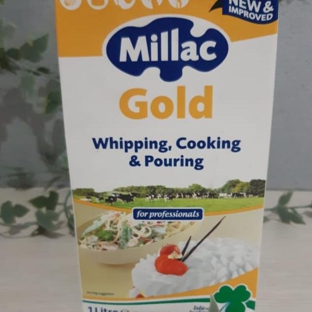

(BISA COD) whipping cream millac gold 1ltr