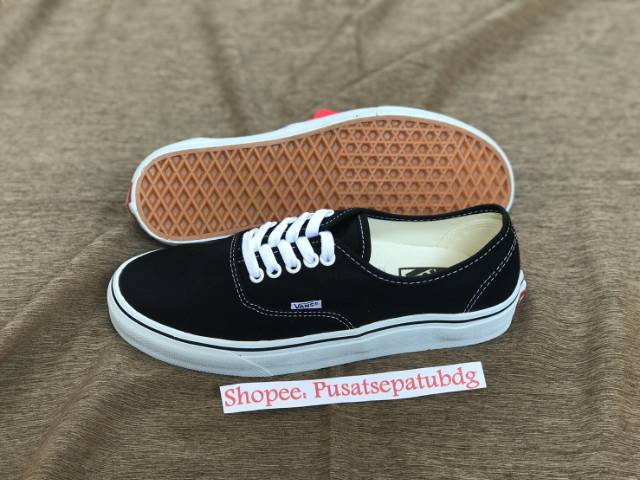 VANS AUTHENTIC PREMIUM CLASIC BLACK WHITE WAFFLE DT