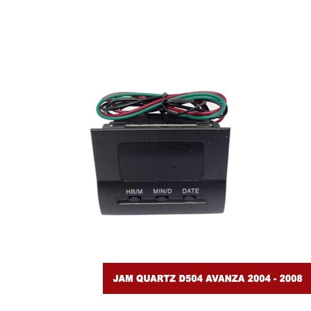 JAM MOBIL DIGITAL TOYOTA AVANZA 2004 - 2008 PENT DIGITAL CLOCK