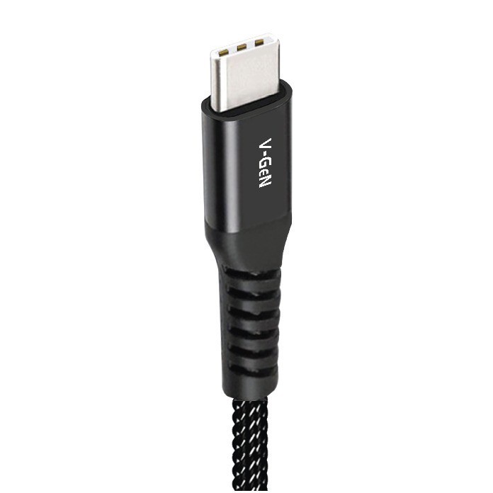 Kabel Data USB V-GeN CT1-20 Fast Charging Type C to Type C 3.1A PD 60W