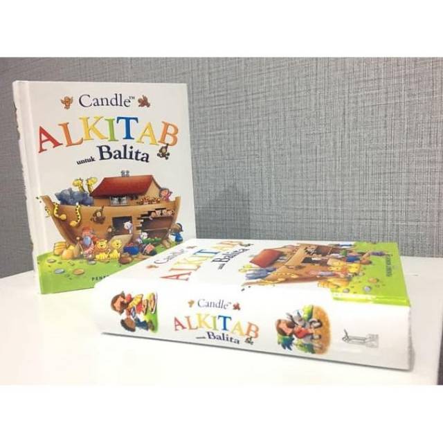 Candle Alkitab untuk Balita / Alkitab Anak / children bible / bible for kid kids 2 dua dwi bahasa ka