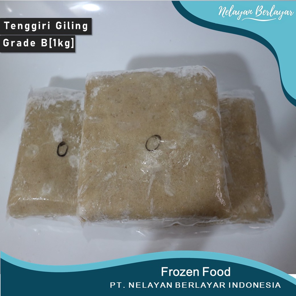 

Ikan Tenggiri Giling Grade B GP [1 Kg] - Nelayan Berlayar