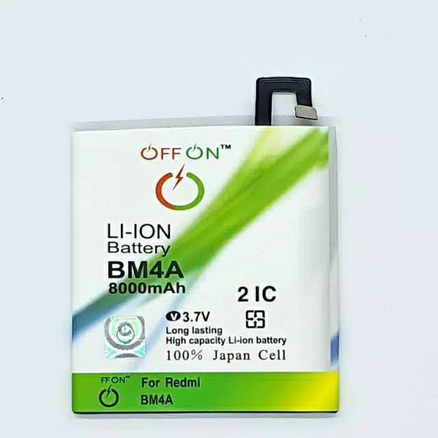 Baterai Batre Double Power OFFON Xiaomi BM4A BM 4A Xiaomi Redmi Pro Dual Camera Battery Redmi pro