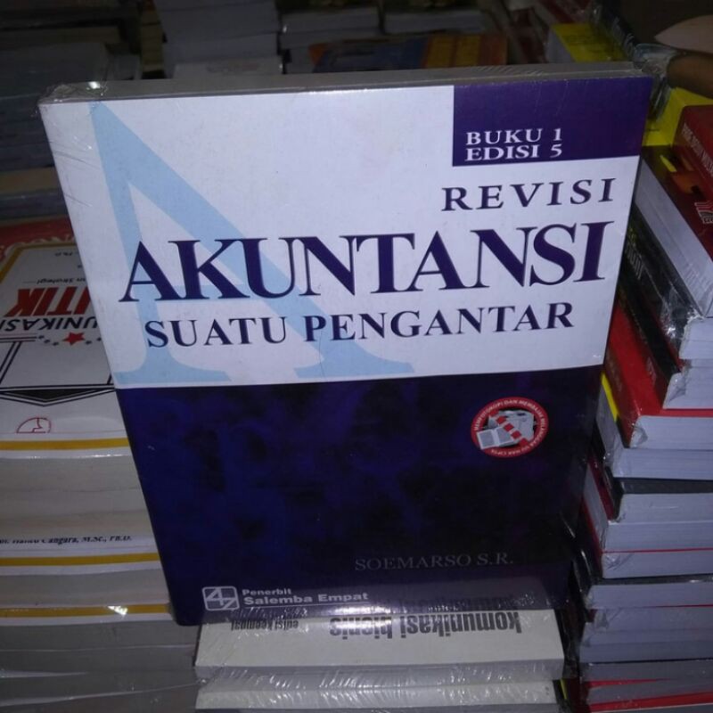 Jual AKUNTANSI SUATU PENGANTAR Buku 1 Edisi 5 Revisi (Soemarso ...