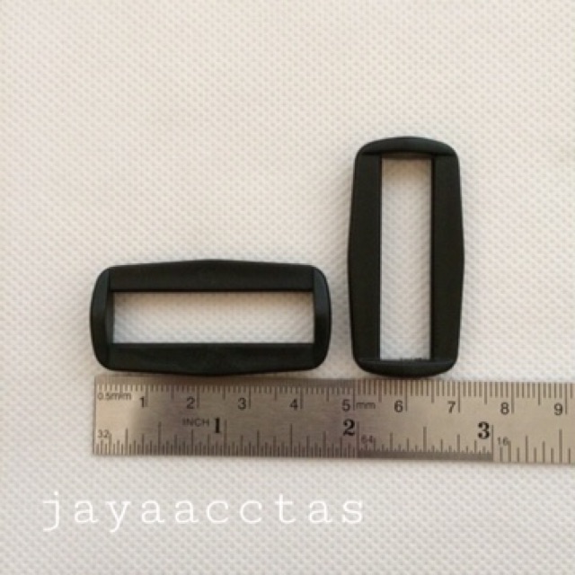 ring kotak tas 3.8 cm bahan plastik buckle acetal