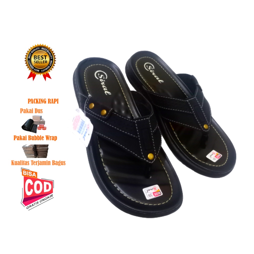 Sandal Jepit Pria Siral | Selop Pria Terbaru Terlaris