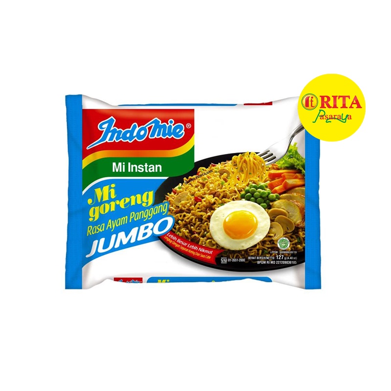 

Indomie Goreng Jumbo Ayam Panggang 127gr