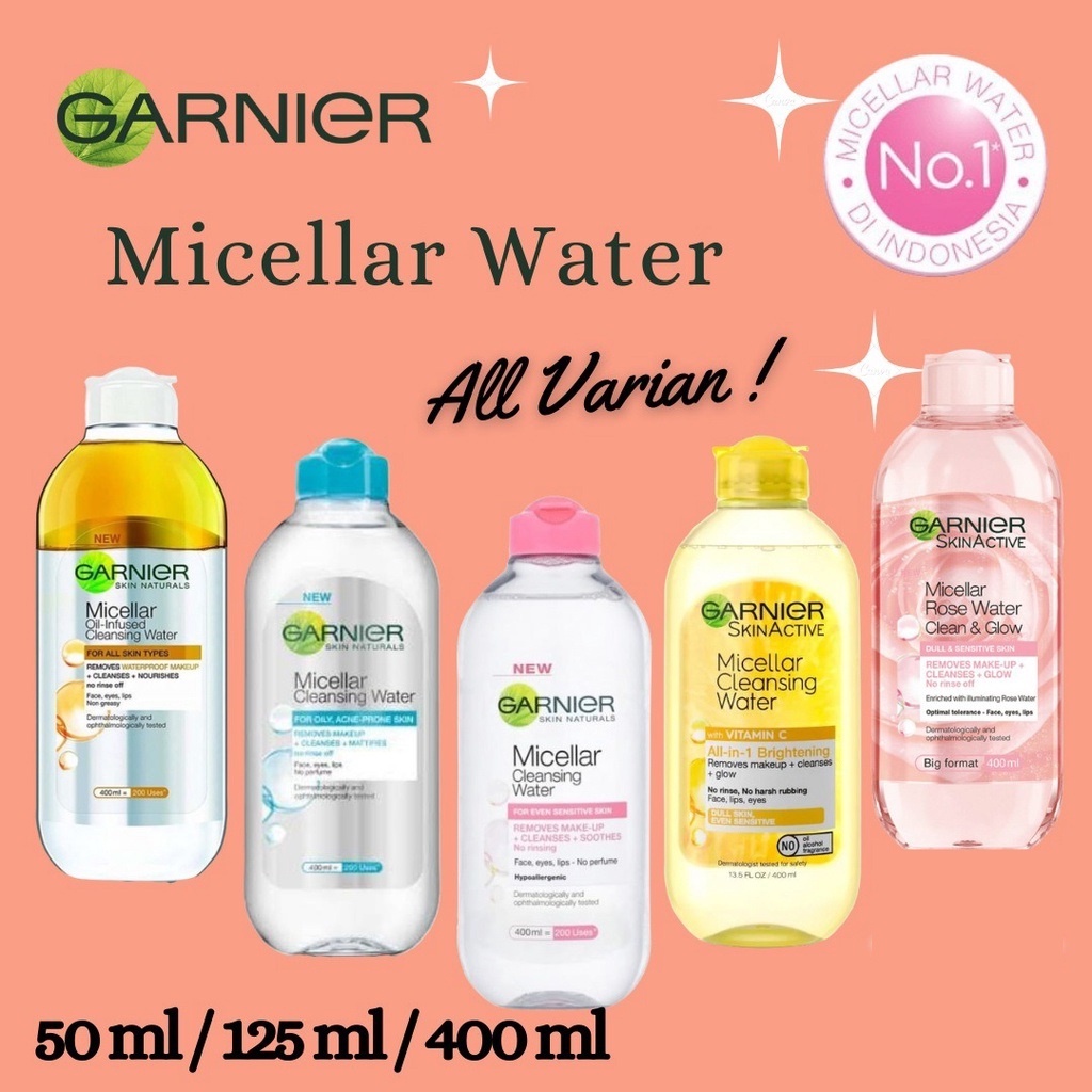Garnier Micellar Water Series