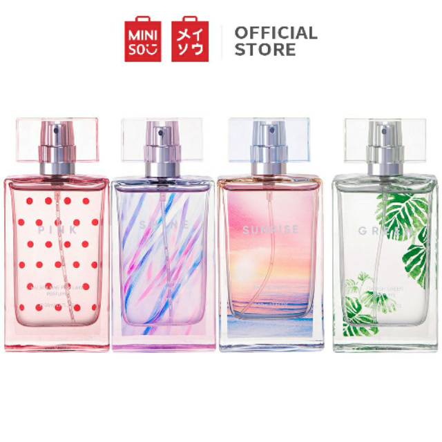MINISO PARFUM SHINE, DANISH GREEN, PINK, SUNRISE