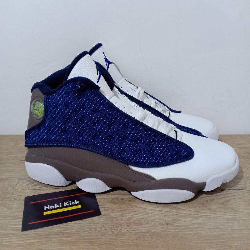 all blue jordan 13