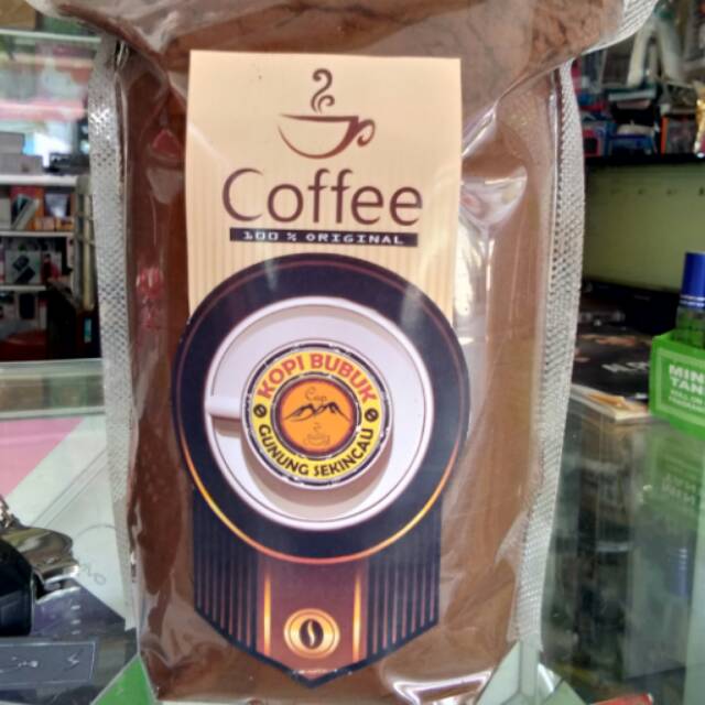 

Kopi bubuk asli cap gunung sekincau