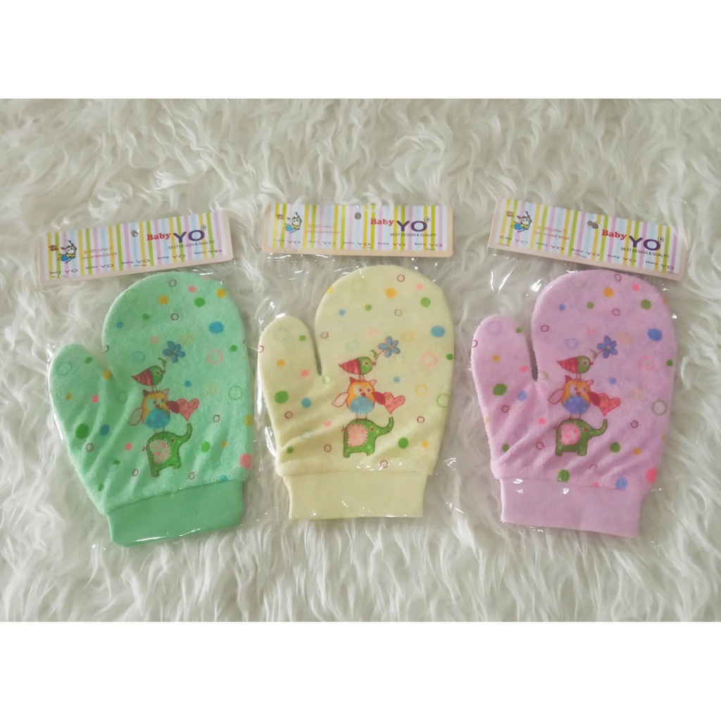 Waslap Bayi Jari, Washlap Bayi, Washlap Baby, Perlengkapan Newborn