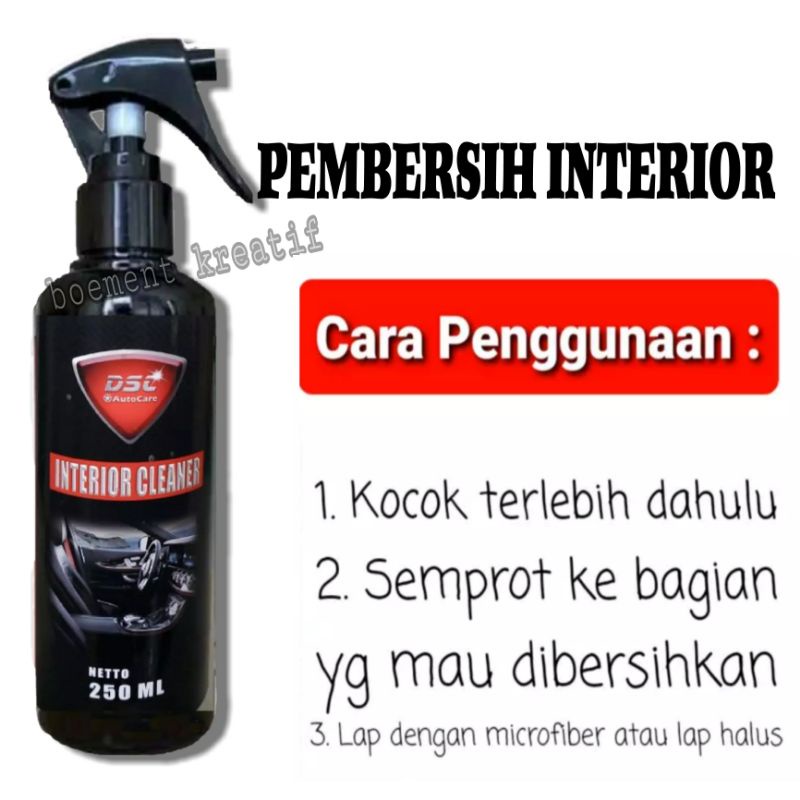 Pembersih interior mobil/Cleaner interior/All cleaner dsc