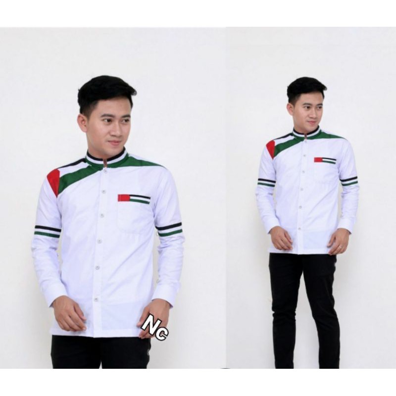 Koko Palestina tegak baju koko palestina Flash Sale