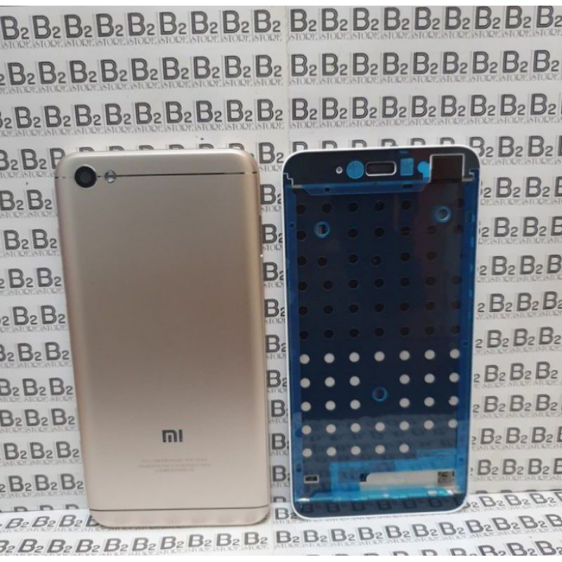 HOUSING KESING FRAME BEZZEL BACKDOOR FULLSET XIAOMI REDMI NOTE 5A ORIGINAL