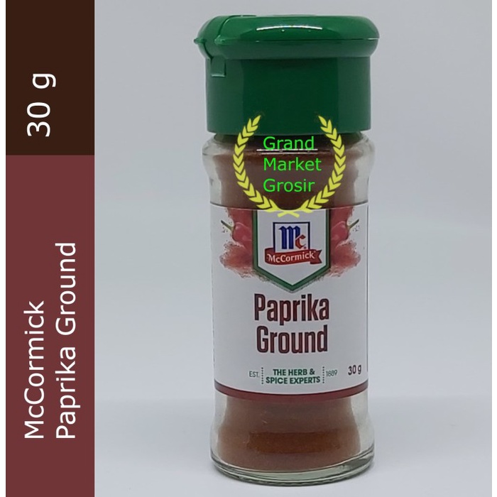 

Marhies- Mccormick Mc Cormick Paprika Ground Bumbu Bubuk 30 G