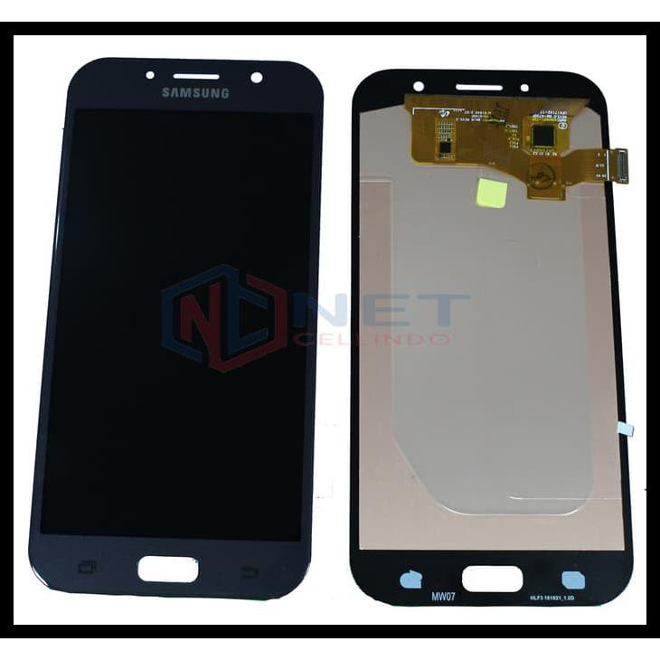 Lcd Touchscreen Samsung Galaxy A7 A720 / Lcd Ts Samsung A7 A720 2017 - Emas