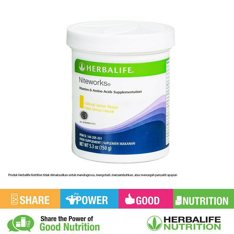 Jual Herbalife Niteworks Lemon | Shopee Indonesia