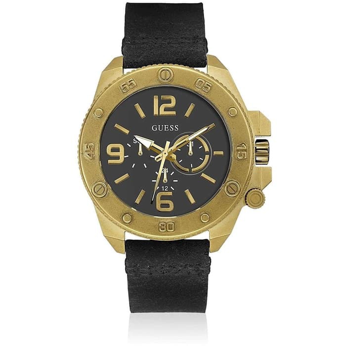 GUESS W0659G2 Viper - Jam Tangan Pria - Hitam