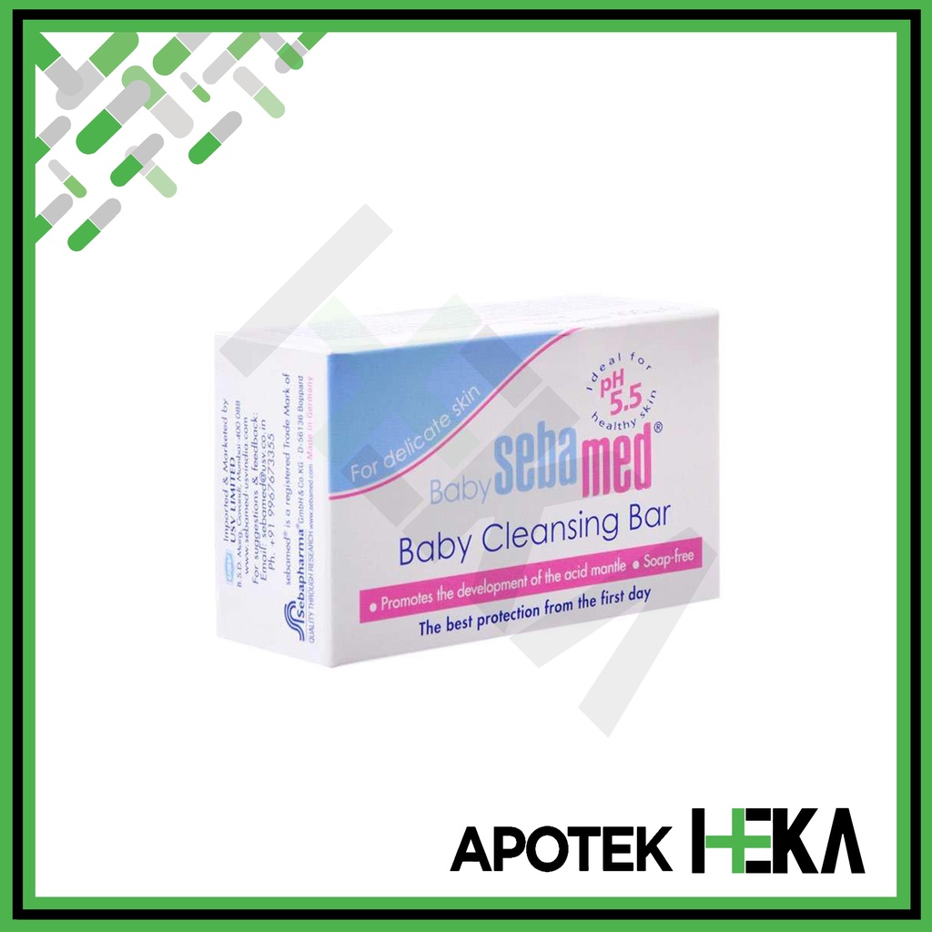 Sebamed Baby Cleansing Bar 100 gr - Sabun Bayi Batang (SEMARANG)