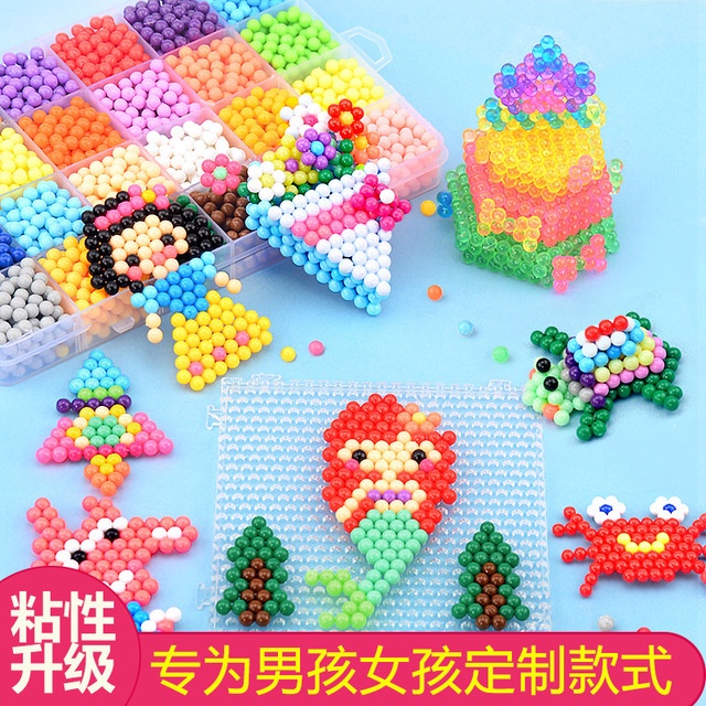 TweedyToys - Mainan Manik Air / Aqua Beads / Water Beads DIY Ajaib Karakter