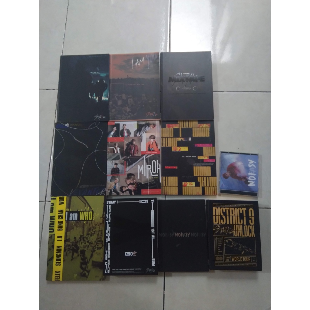 stray kids album only BANG CHAN PAGE mixtape cle miroh yellow wood skz noeasy