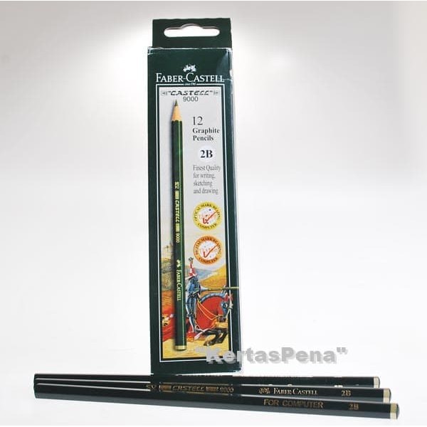

PENSIL CASTELL (SATUAN) 9000-2B FABER CASTEL