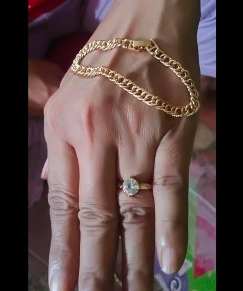 Gelang Xuping Perhiasan Wanita Gelang Rantai Free Cincin