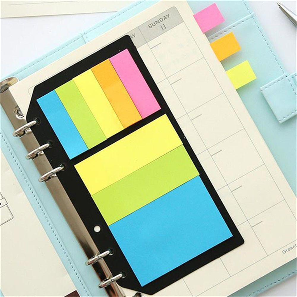 Lanfy Sticky Notes Siswa Kantor Notebook Hadiah Tulisan Bantalan Pembatas Stiker Untuk Memo Pad Daun Longgar