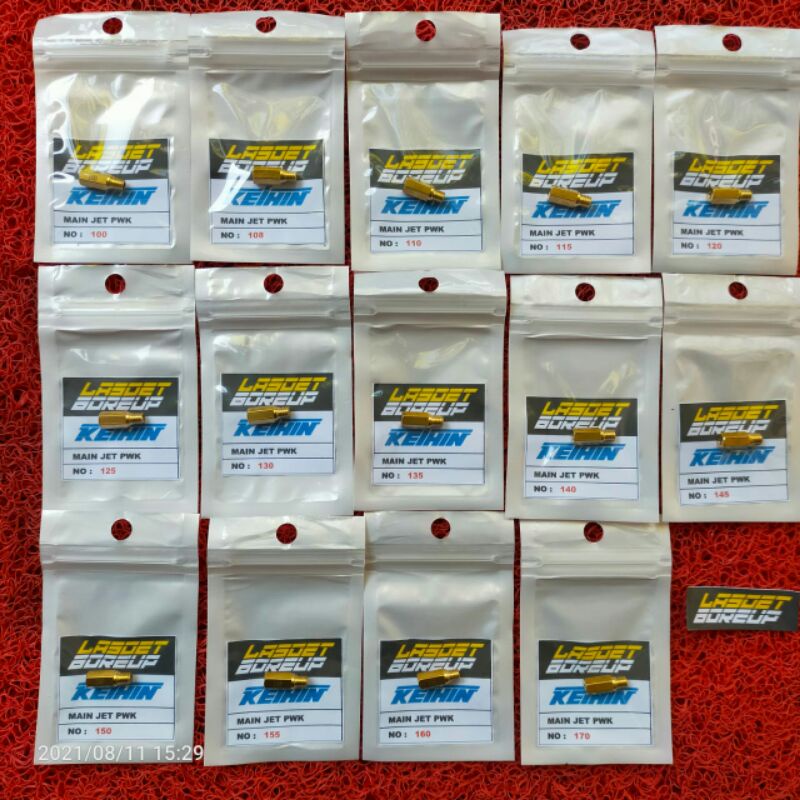 SPUYER MAINJET MAIN JET PWK 100 105 108 110 115 120 125 130 135 KEIHIN IMPORT