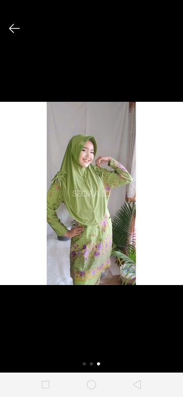 Gamis Batik Muslimat Nu Seragam Batik Nu