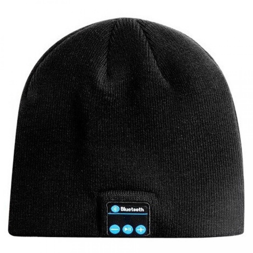 Bayar Ditempat EDAL Kupluk Bluetooth Knit Beanie with Hands-free Calls Speaker - FY42