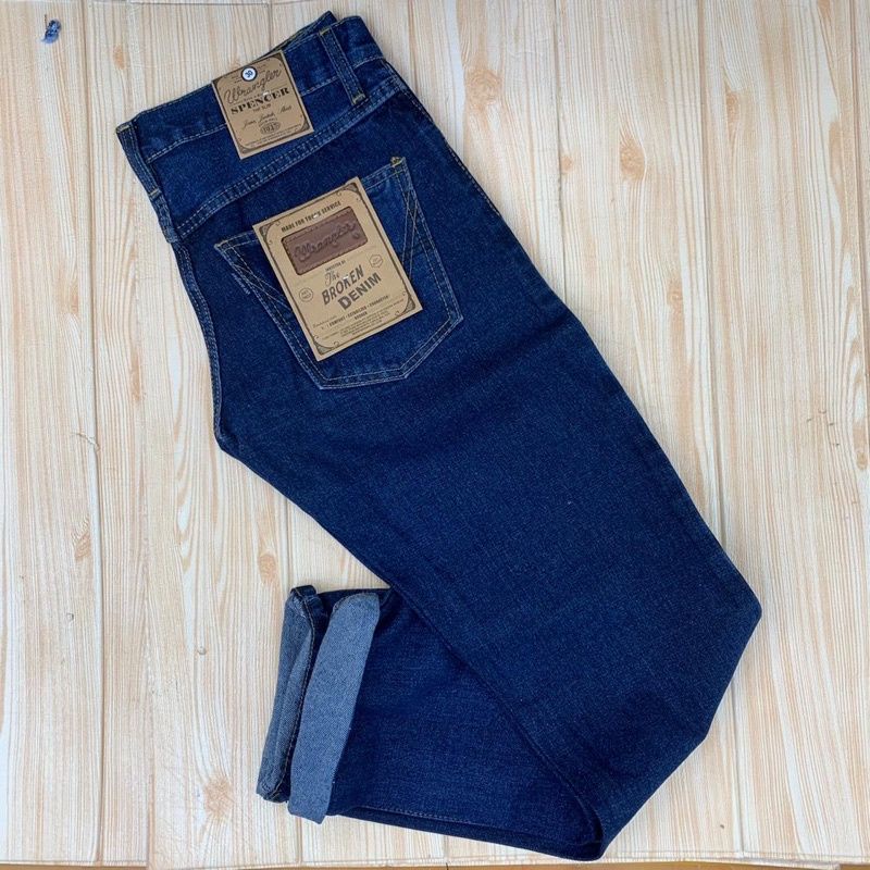 Celana Jeans Pria Standar Reguler Celana Jeans Panjang Pria Celana Jeans Cowok Basic