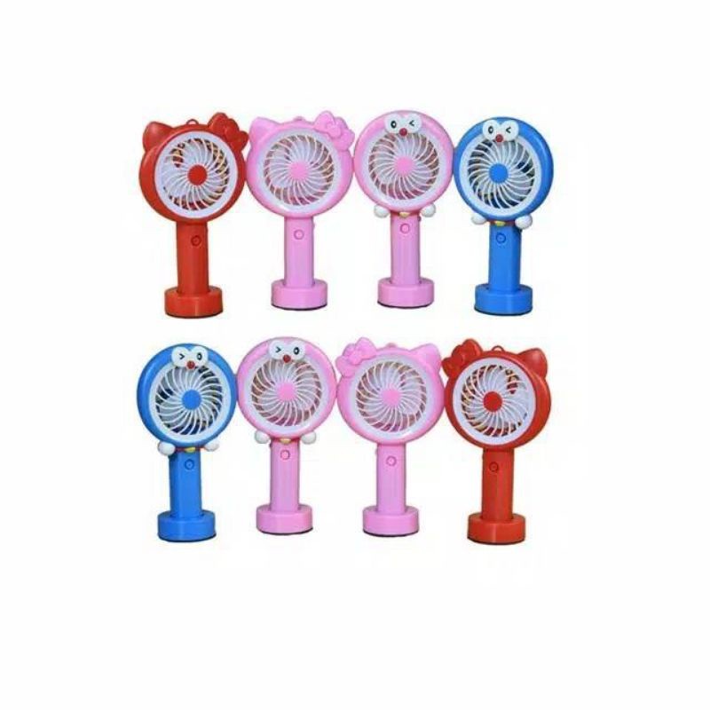 Kipas Tangan Kipas Mini Led Kipas Portable Tangan Mini Fan Karakter