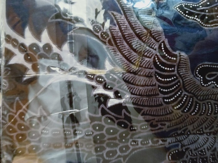 Batik Pria Lengan Panjang Batik Azmil Hrb026 Motif Keratonan Kode 002 Size M L Xl Xxl Reguler