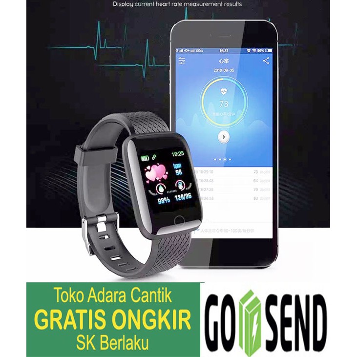 TensiMeter Digital Pulse Oximeter SpO2 Smart Watch  Tensi Meter Detak Jantung Penghitung Langkah Kal