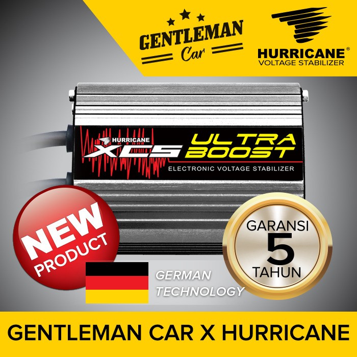 Hurricane XCS Ultra Boost  Mobil Garansi Resmi 5 Tahun Free Demo + Bonus